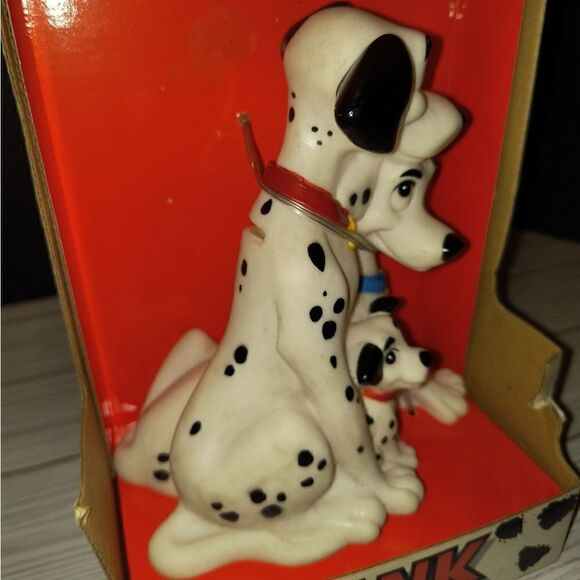 The Walt Disney Company 101 Dalmatians Vinyl Kids Vintage Collectible Bank New - Picture 2 of 10
